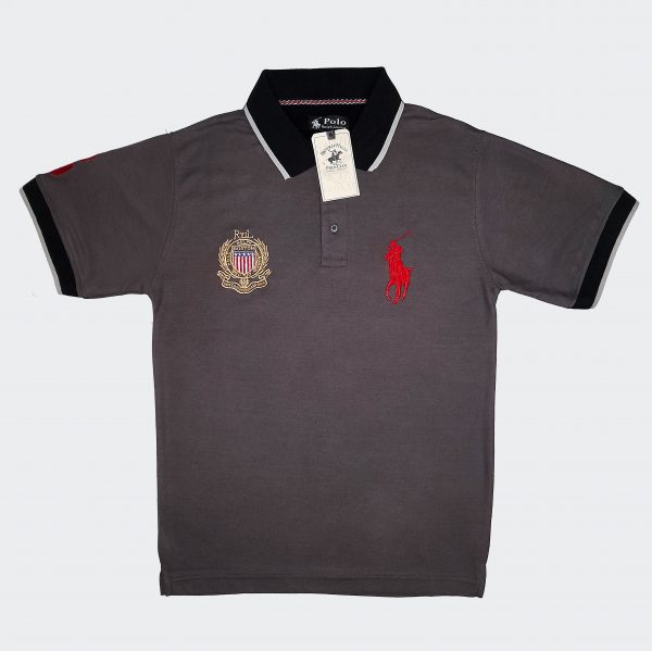 Ralph Lauren Grey Polo Shirt