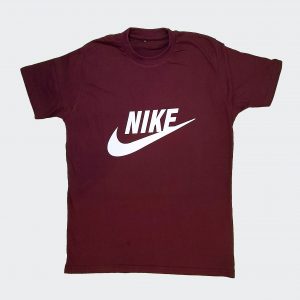 Nike Logo Tee Maroon