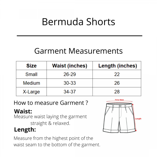 nike Adidas Bermuda Size Size Chart