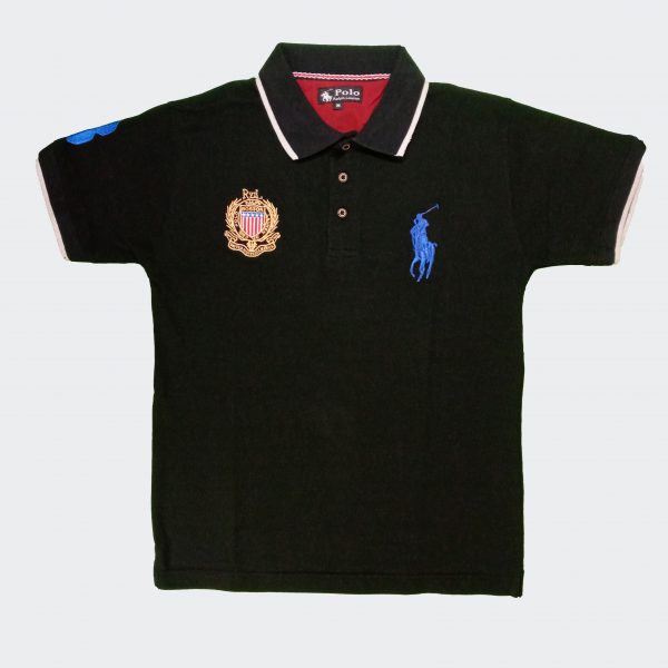 Ralph Lauren Black Polo Shirt