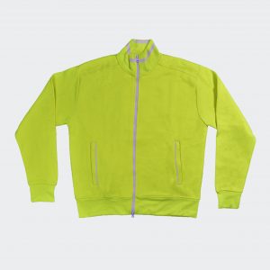 Payper Panama + Fleece Jacket Highlighted Green