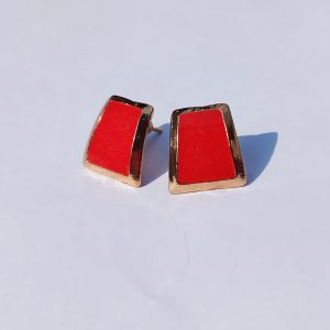 Winci Tangle Earrings Red