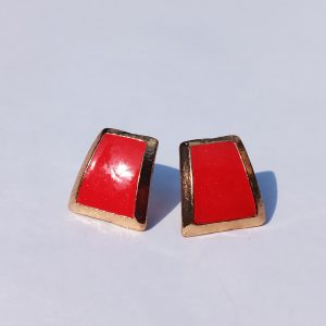 Winci Tangle Earrings Red