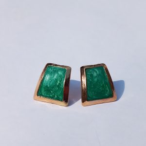 Winci Tangle Earrings Emerald green