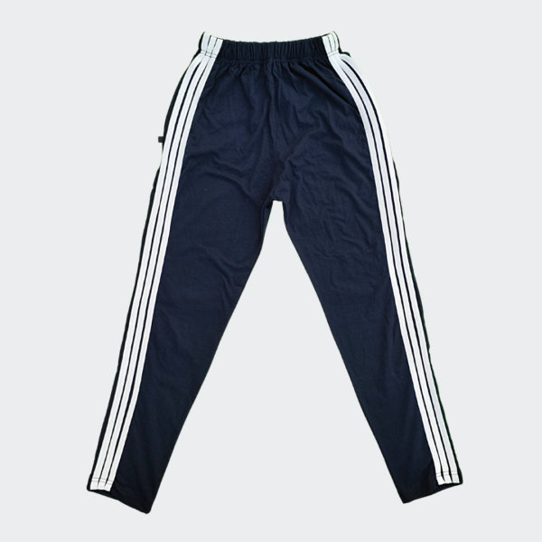 Adidas 3-Stripes Trouser Navy Blue Back