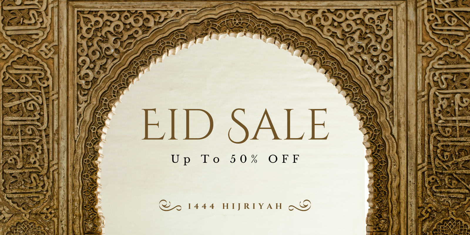 Eid Sale Instagram post 1600 × 800