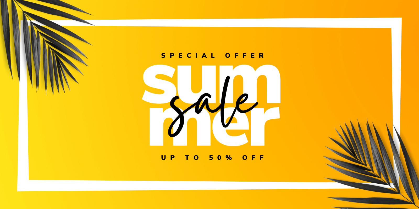 Summer Sale - 50% Off